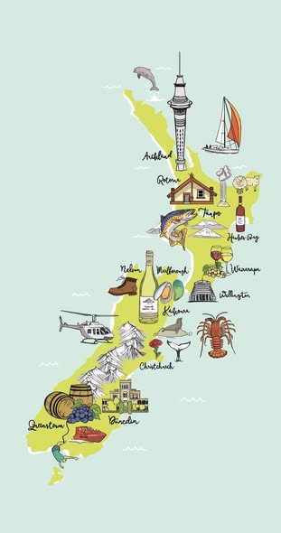 10 ĐIỀU THÚ VỊ VỀ NEW ZEALAND