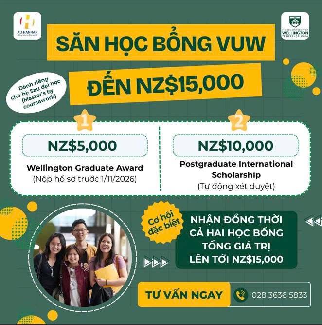 TIN NÓNG CHO TEAM ĐANG NHẮM MASTER TẠI NEW ZEALAND!